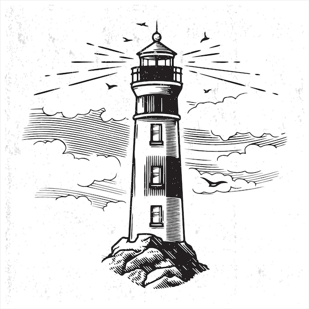 lighthouse on the beach