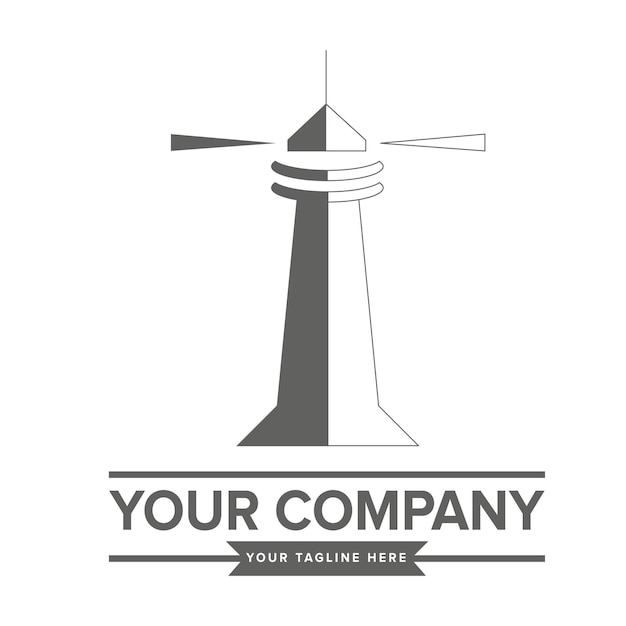 Lighthouse logo templates