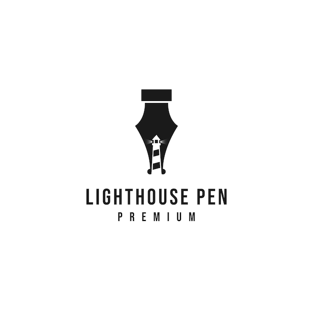 Lighthouse pen logo