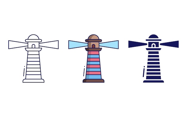 Lighthouse vector icon