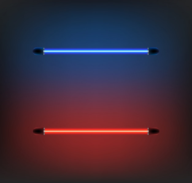 Lighting neon vector