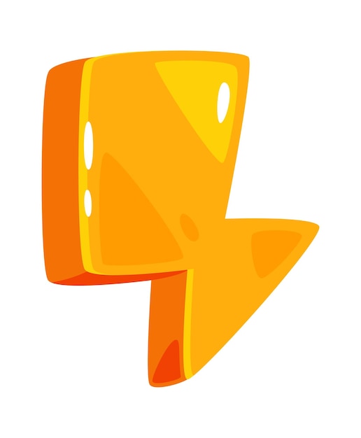 Lightning 3d Icon