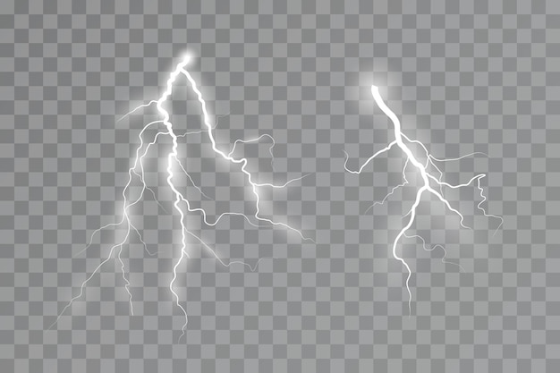 Lightning effect thunderstorm light effect Electricity