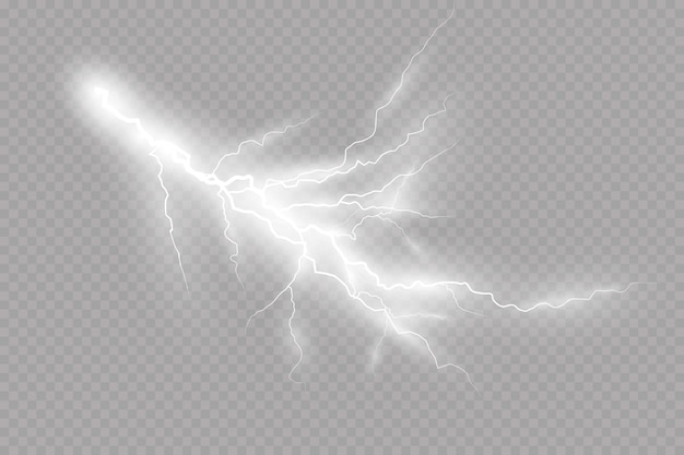 Lightning effect thunderstorm light effect Electricity