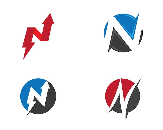 Молния логотип шаблон вектор значок иллюстрации дизайн