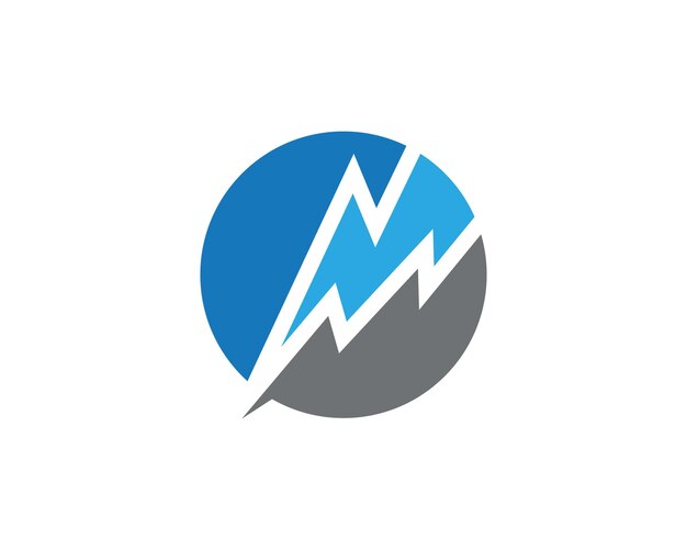 Lightning Logo Template vector icon