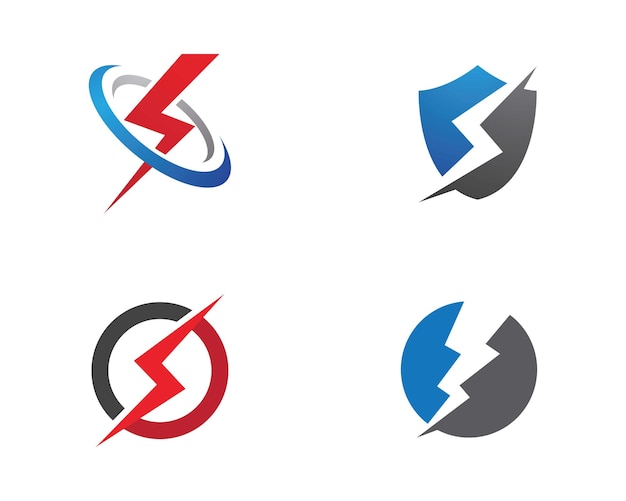 Lightning Logo Template