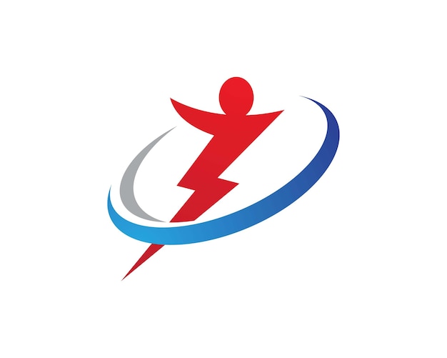 lightning logo template