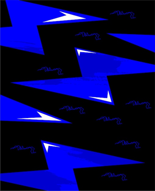 Vector lightning pattern