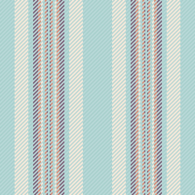 Lijnen textuur naadloos van stof streep textiel met een vector verticale patroon achtergrond