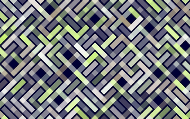 Lijnen vector naadloos patroon banner geometrisch gestreept ornament monochroom lineaire achtergrondillustratie