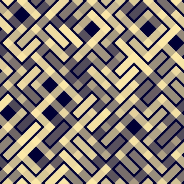 Lijnen Vector naadloos patroon Geometrisch gestreept ornament Monochroom lineaire achtergrondillustratie