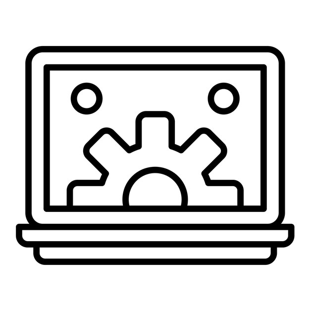 Lijnillustratie van het inhoudbeheersysteem
