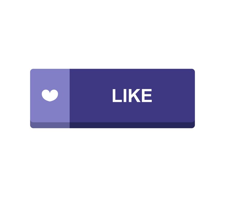 Vector like button