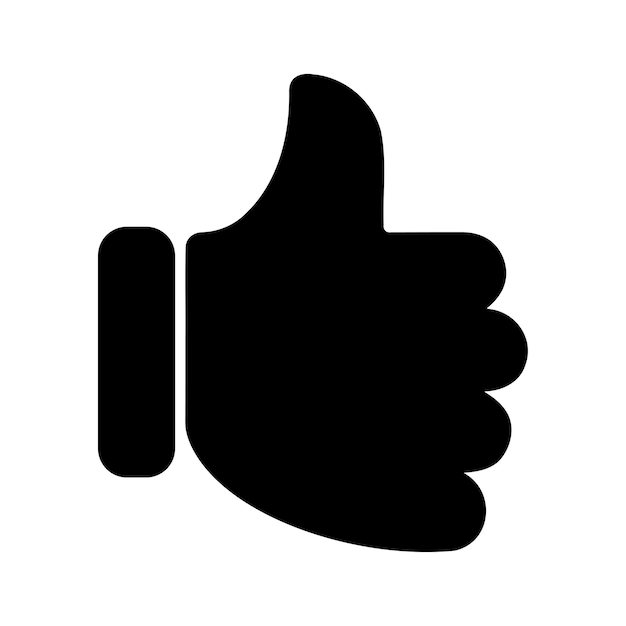 Like Icon Approval appreciation positive feedback social media popularity endorsement thumbsup admiration favor support approval Vector line icon for Business and Advertising