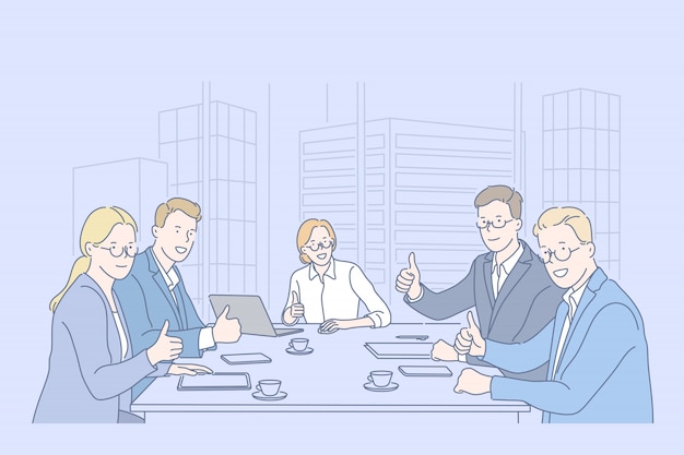 like, teamwork, business, team concept