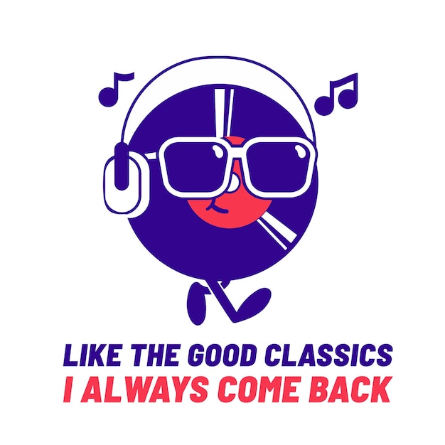 벡터 good classics처럼 i always come back