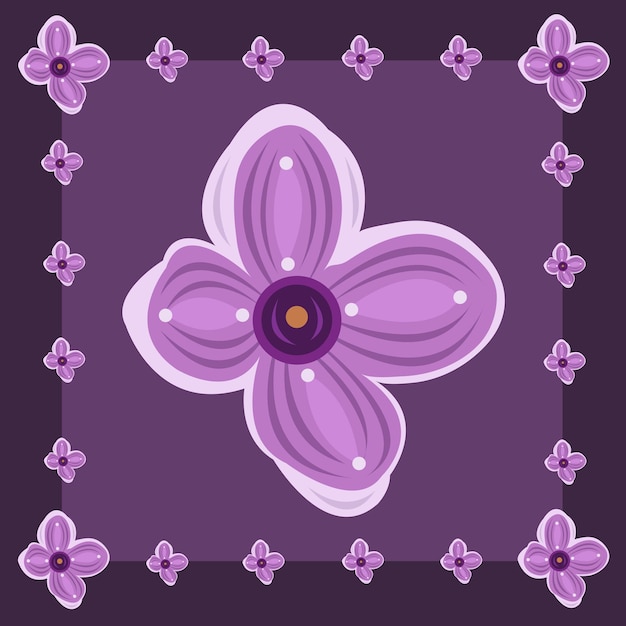 Lilac flower wallpaper and background