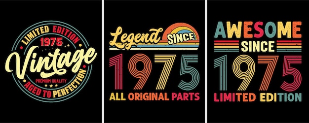 Vintage Since 1966 Born in 1966 Vintage Birthday Celebration