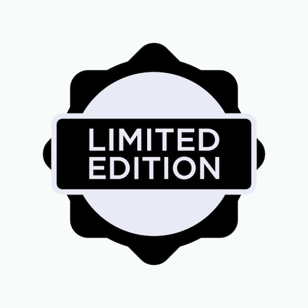 Limited Edition Emblem Special Offer Symbol