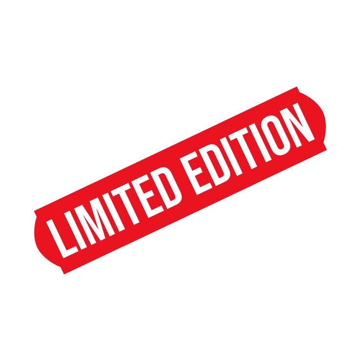 Vector limited edition rubber stamp design art illustration