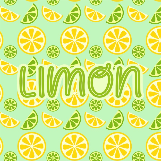 Vector limon español