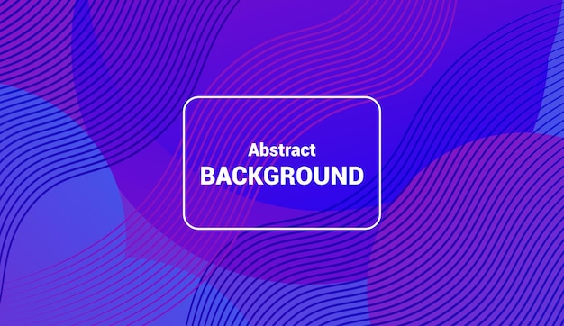 Line abstract background using gradient color blend