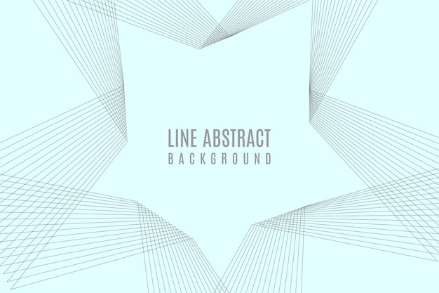 Vector line abstract star geometric background