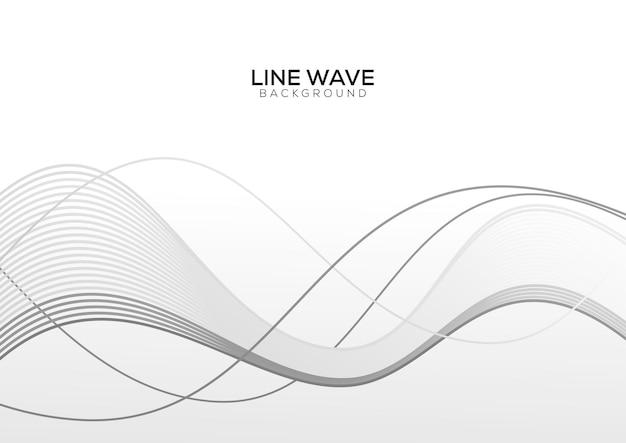 line art abstract wavy movement backdrop for a dynamic look