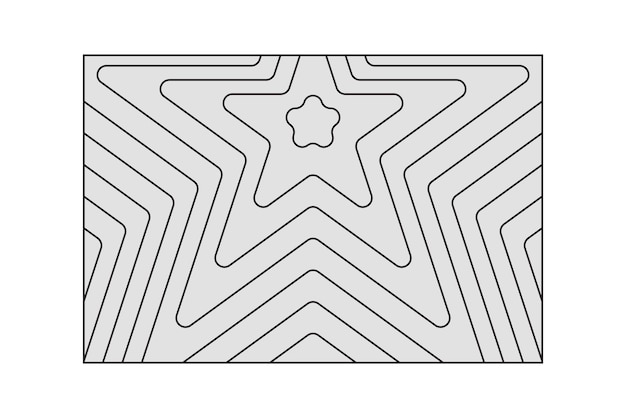 Vector line art pattern designs with decent simple and minimal style