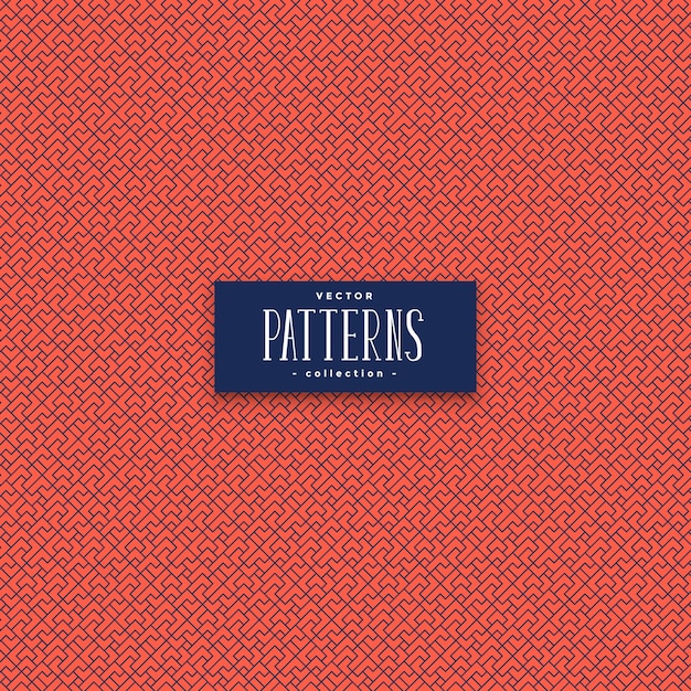 Linea arte seamless pattern