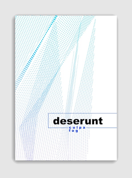 Линейное векторное искусство минималистский современный дизайн брошюры шаблон обложки геометрический полутоновый градиент для баннеров плакатов плакатов флаеров идеальная и не похожая на рисунок текстура