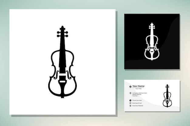 Vector line art violin viola fiddle cello