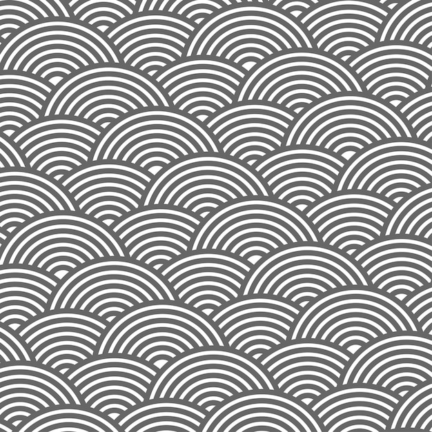 line circle pattern vector illustration