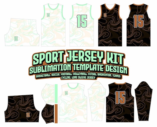 Hardn Jersey Sublimation Basketball Jersey Design Digital Print File  Sportswear Sports With Jersey Template and Mockup 