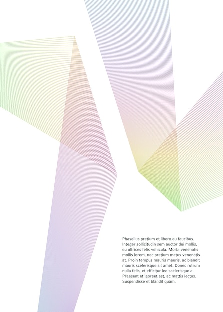 Line Design element veel parallelle lijnen poligonal form01