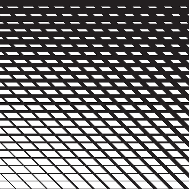 Line halftone pattern