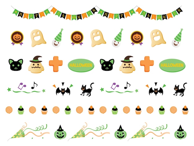 Illustrazione al tratto di halloween