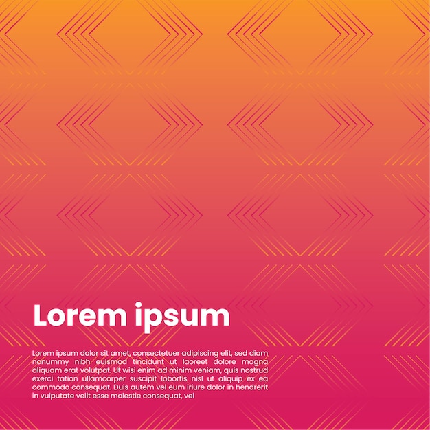 Vector line pattern simple gradient background