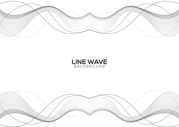 line style abstract wavy background a fluid motion of curves