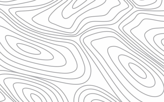 Vector line wavy background