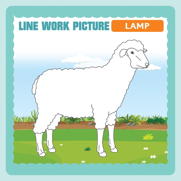 Line work lamb