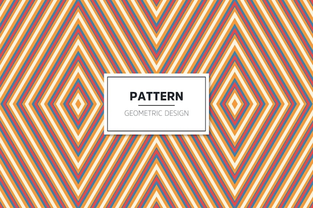 Lineal colorful geometric seamless pattern