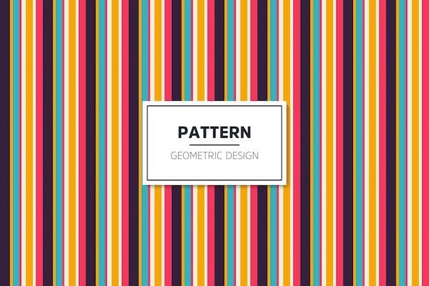 lineal colorful geometric seamless pattern