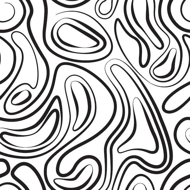 Linear abstract background seamless pattern