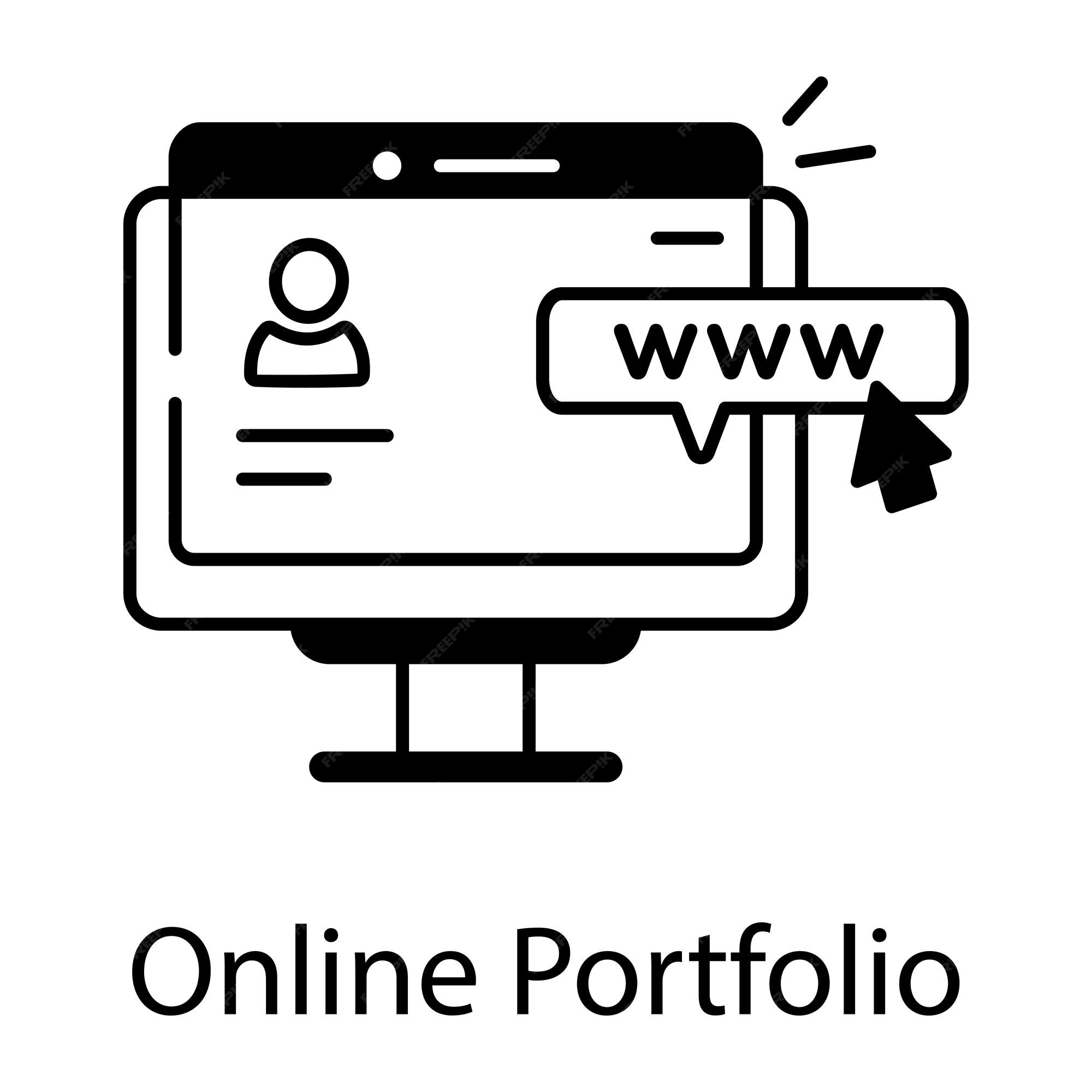 Premium Vector | Linear Style Web Programming Icon