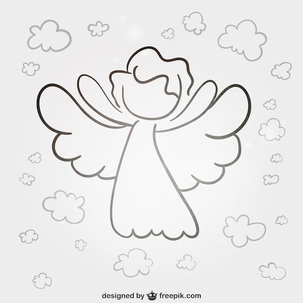 Lineart angel