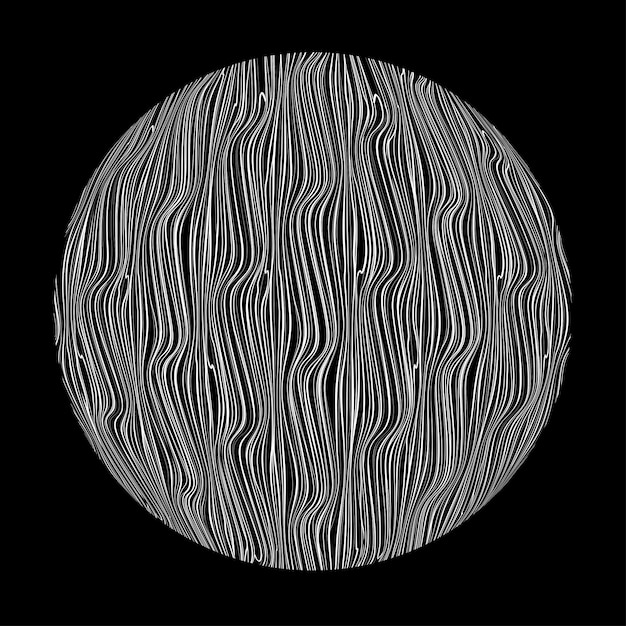 Linee costruite sfera trasparente .vector .technology sfera logo