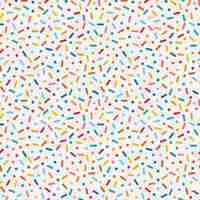 Vector lines and dots seamless bright pattern