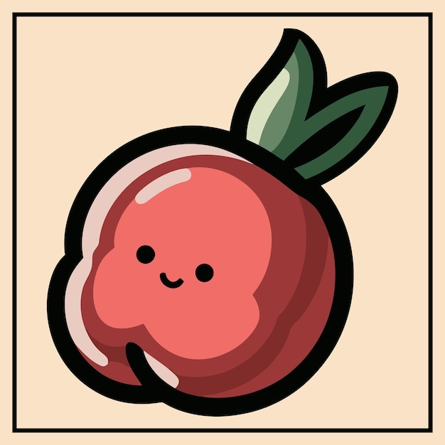 Lingonberry kleur vector illustratie